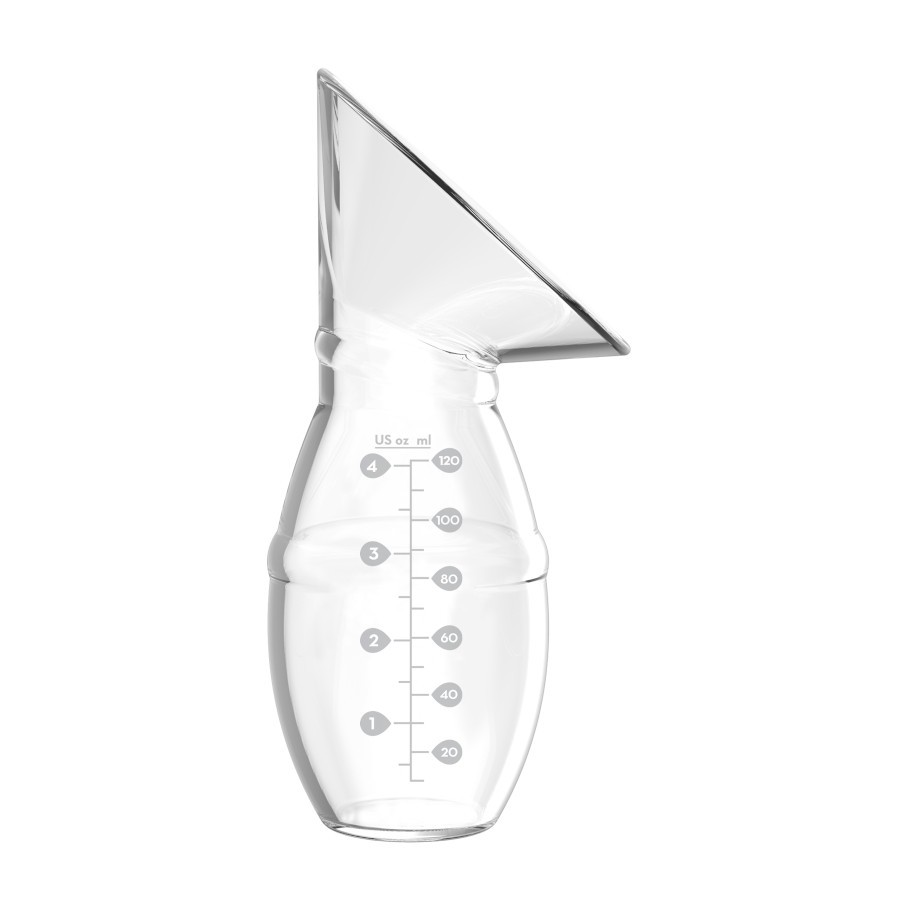 BF015_Product_Milkflow_One-Piece_Breast_Pump_Pump_Only_Side_View Product image of milkflow breast pump