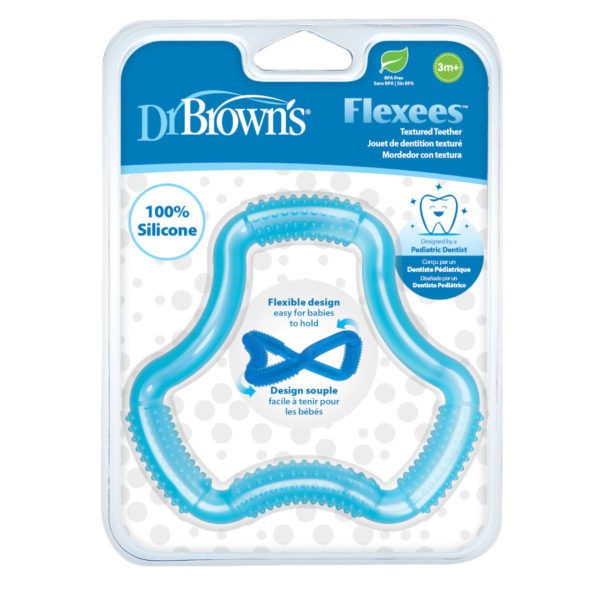 Product image of blue flexees teether